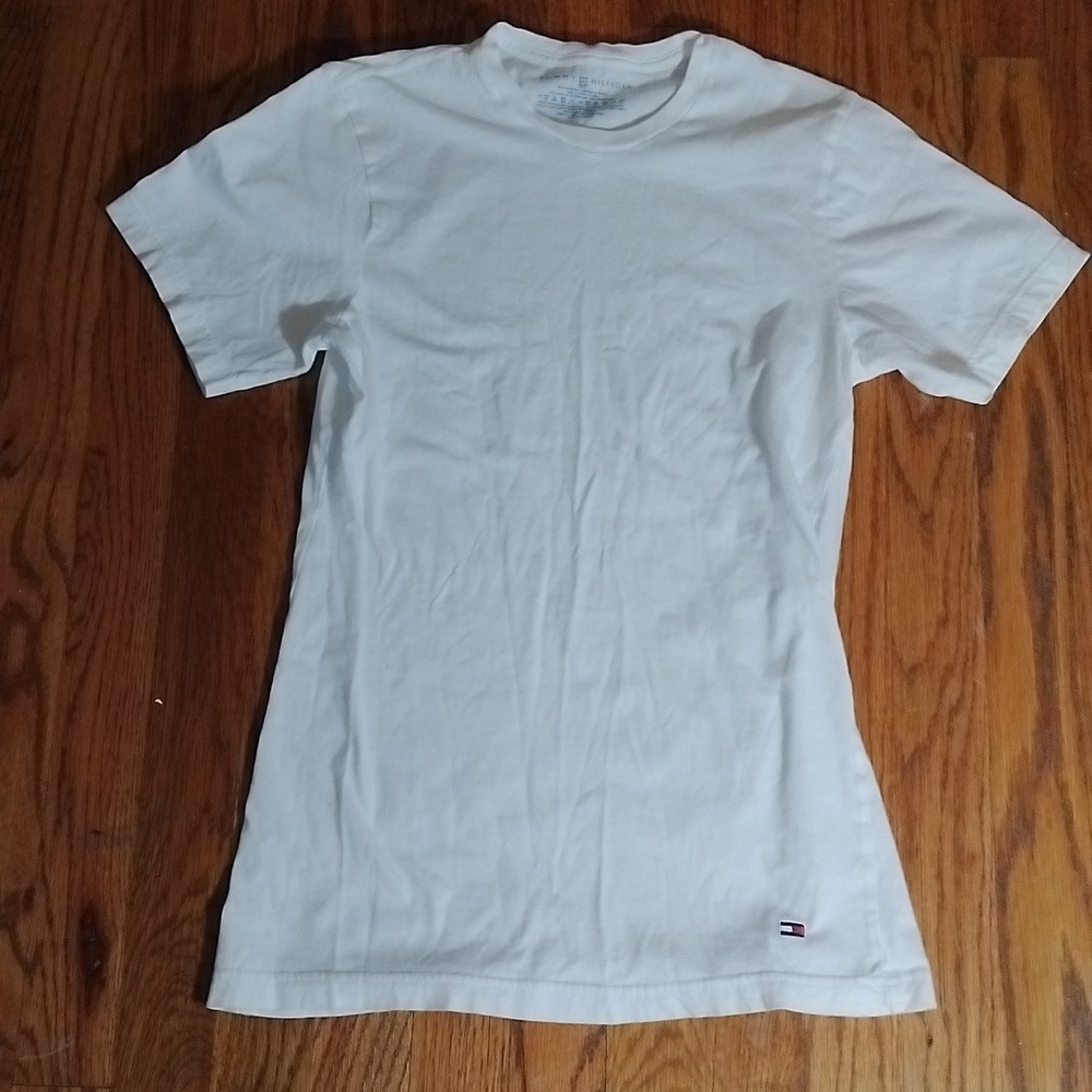 Boy's Tommy Hilfiger White T-Shirt Size Small